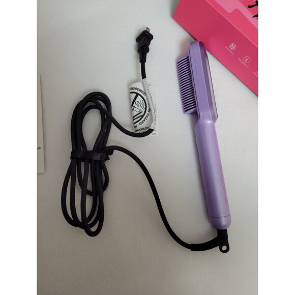 Wavytalk Hair Straightener Brush, Sleek Sweep Ionic Straightening Brush - Picture 6 of 12